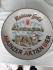Wandteller brauerei mainzer gebraucht kaufen  Rastatt