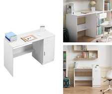 Bureau ordinateur blanc d'occasion  Sainte-Maure-de-Touraine