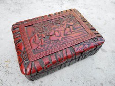 Ancienne boite laquée d'occasion  Baziège