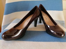 Pumps clarks aubergine gebraucht kaufen  Zepernick