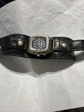 Usado, Relógio NIXON Raro Vintage Sim Powerslave Pulseira de Couro Preto (Veja descrição) comprar usado  Enviando para Brazil