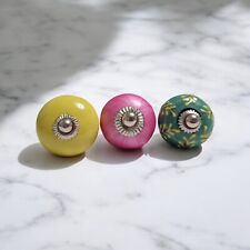 Set möbelknöpfe porzellan gebraucht kaufen  Oberderdingen
