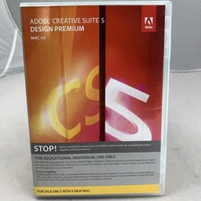 Adobe Creative Suite 5 Design Premium MAC OS Educacional com Código e SN comprar usado  Enviando para Brazil
