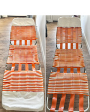 Vintage lawn chairs d'occasion  Expédié en Belgium