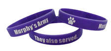Purple poppy wristband for sale  BRADFORD
