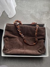 Chanel suede brown for sale  LIMAVADY