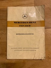 Riginal betriebsanleitung merc gebraucht kaufen  Weilmünster