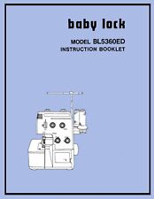 Baby lock bl5360e for sale  Petersburg