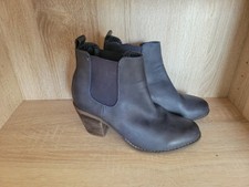 Stiefeletten stiefel grau gebraucht kaufen  Rheine