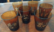 Lot verres décors d'occasion  Jussey