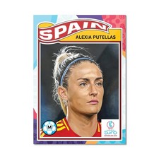 TOPPS LIVING SET WOMEN UEFA 2025 EURO #08 ALEXIA PUTELLAS SPAIN PREORDER na sprzedaż  Wysyłka do Poland