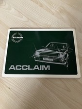 Genuine original triumph for sale  ANTRIM