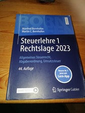Bornhofen steuerlehre rechtsla gebraucht kaufen  Stadthagen