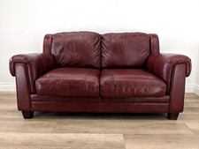 Sofa seater oxblood for sale  BRISTOL