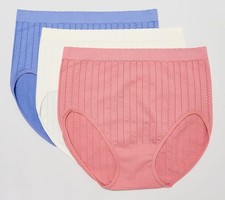 Pacote com 3 calcinhas Breezies Pointelle sem costura Adobe Rose 1X nova comprar usado Pacote com 3 calcinhas Breezies Pointelle sem costura Adobe Rose 1X nova comprar usado  Enviando para Brazil