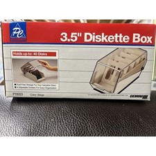 Gemini Accesorios PC Disquete 3.5" 40 Unidades Caja de Almacenamiento P11003 Nuevo de Lote Antiguo segunda mano  Embacar hacia Mexico