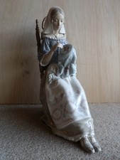 Lladro embroiderer figurine for sale  LIVERPOOL