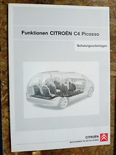 Citroen Schulungsunterlagen C4 Picasso Funktionen gebraucht original comprar usado  Enviando para Brazil