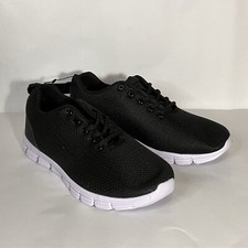 Tênis masculino novo com etiquetas Pro Player malha preta com cadarço tamanho 9 corrida atlética comprar usado  Enviando para Brazil