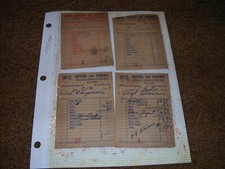 receipts 4 for sale receipts 4 for sale Anderson