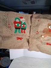 Burlap christmas bags for sale  Lewisville