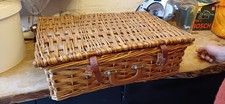 Vintage wicker picnic for sale Vintage wicker picnic for sale  BARNSTAPLE