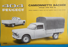 Brochure feuille peugeot d'occasion  France