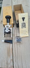 Vintage stamping machine d'occasion  Expédié en Belgium