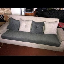Chenille maze sofa for sale  SMETHWICK