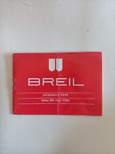 Breil libretto istruzioni usato  San Martino Dall Argine
