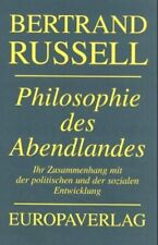 Philosophie abendlandes gebraucht kaufen  Berlin