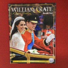 William & Kate A Royal Wedding Your 52 Page Pictorial Souvenir Magazine(85) #409, usado comprar usado  Enviando para Brazil