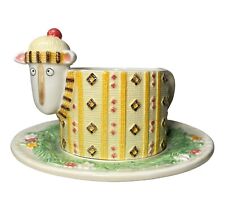 Sheep cup saucer for sale  BURNLEY