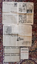 Alte zeitungsausschnitte 1945 gebraucht kaufen  Deutschland