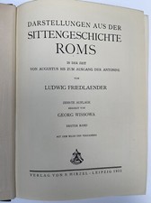 Ludwig friedlaender darstellun gebraucht kaufen  München