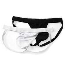 Slips jockstrap blancs d'occasion  Expédié en France