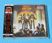 KISS Love Gun 1st Press CD w/Sticker Style OBI 1986 Japan P33C-20008 comprar usado  Enviando para Brazil