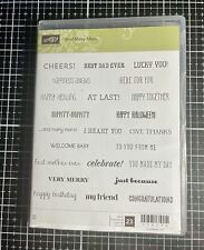 Stampin stamps many for sale  BELFAST