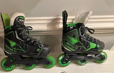 Skate em linha ajustável BAUER Hockey Mission Lil Ripper (tamanho 11 a 1) comprar usado  Enviando para Brazil