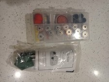 Mini máquina de costura compacta Sunbeam Travel com kit completo de costura acessório comprar usado  Enviando para Brazil