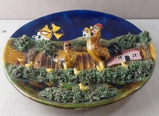 Ancienne grande assiette d'occasion  Seingbouse