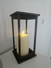 Wooden lanterns candle for sale  ST. HELENS