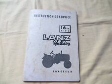 Tracteur lanz bulldog d'occasion  Saint-Laurent-de-la-Cabrerisse