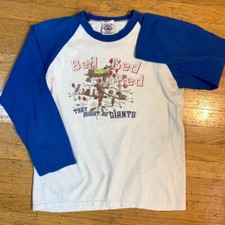 Usado, Camiseta de beisebol They Might Be Giants vintage Y2K Raglan pequena não! Cama TMBG comprar usado  Enviando para Brazil