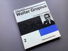 Walter gropius bauhaus gebraucht kaufen  Deutschland