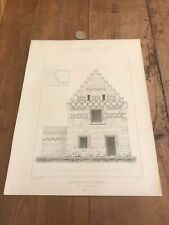 Antique architect engraving d'occasion  Expédié en Belgium