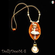 Bambola gioiello collana usato  Milano