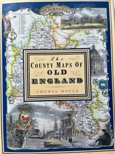 Pictorial county map for sale  ST. AUSTELL