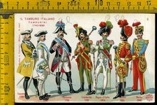 Cartolina militare tamburino usato  Italia