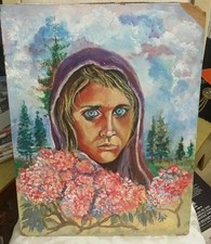 Afghan girl portrait for sale  USA